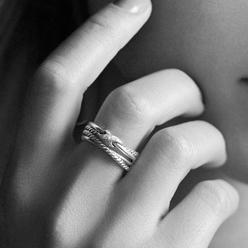 David Yurman X Crossover Ring